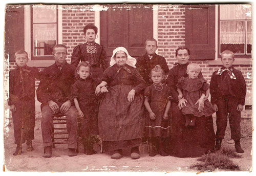 gezin Vincent en Maria van Poortlviet - Stormezand
